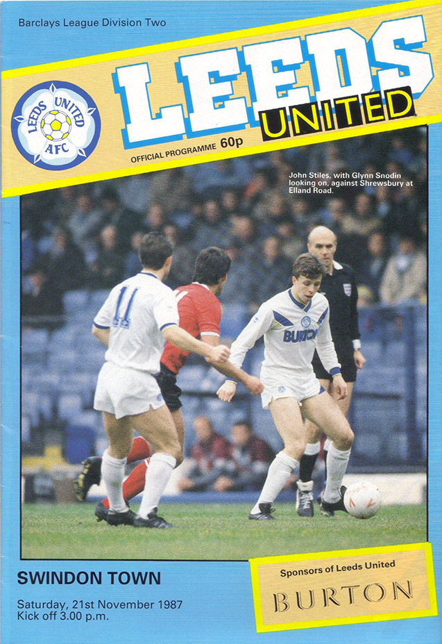 <b>Saturday, November 21, 1987</b><br />vs. Leeds United (Away)